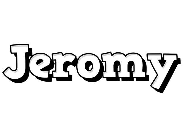 Jeromy snowing logo
