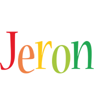 Jeron birthday logo