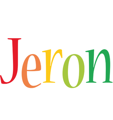 Jeron birthday logo