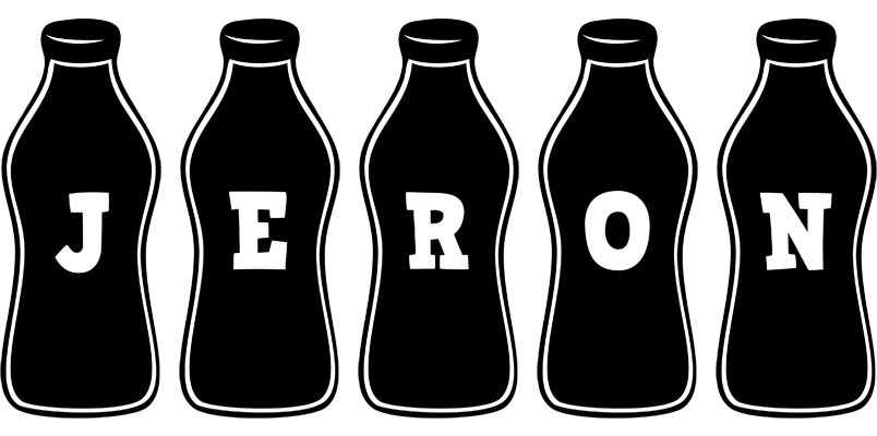 Jeron bottle logo