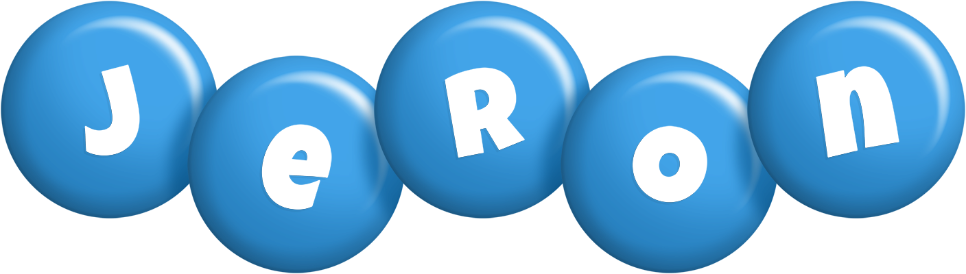 Jeron candy-blue logo