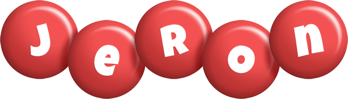 Jeron candy-red logo