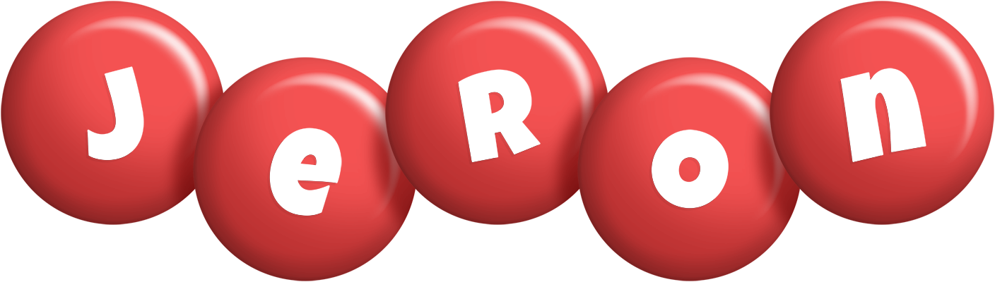 Jeron candy-red logo