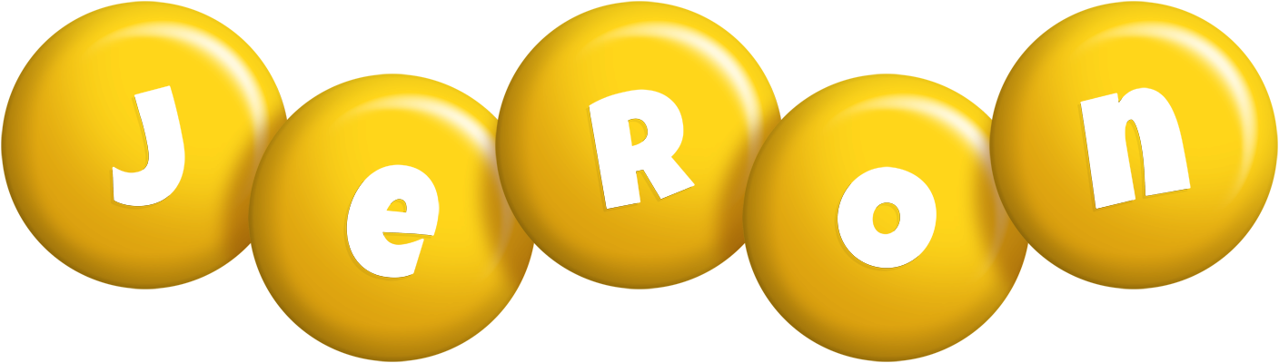 Jeron candy-yellow logo