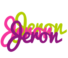 Jeron flowers logo