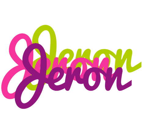 Jeron flowers logo