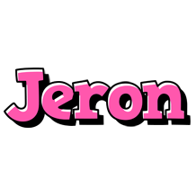 Jeron girlish logo