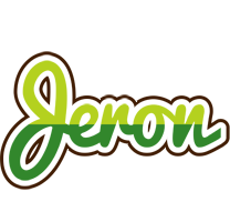 Jeron golfing logo