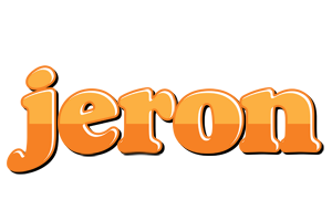 Jeron orange logo