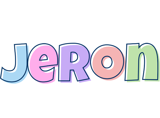 Jeron pastel logo