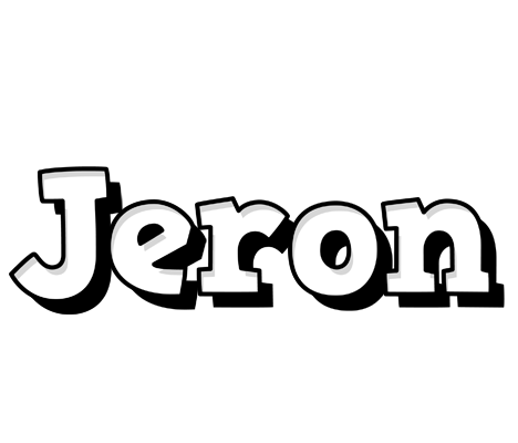 Jeron snowing logo