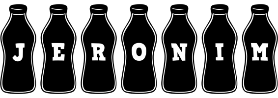 Jeronim bottle logo