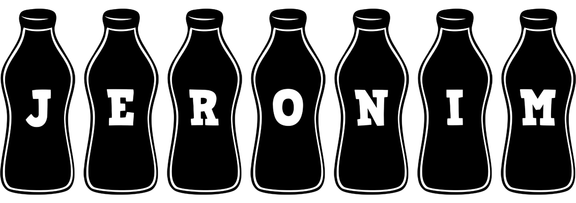Jeronim bottle logo
