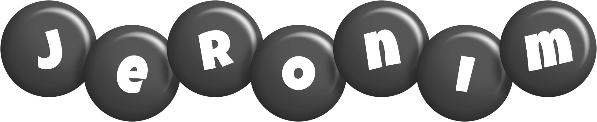Jeronim candy-black logo