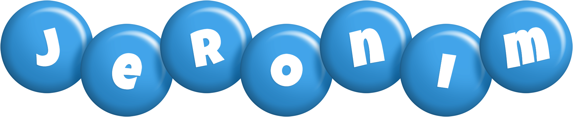 Jeronim candy-blue logo