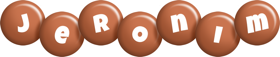 Jeronim candy-brown logo