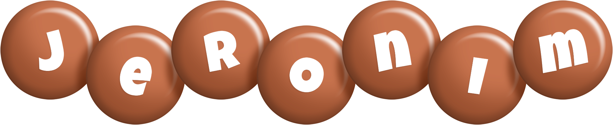Jeronim candy-brown logo