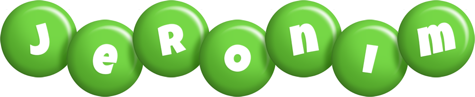 Jeronim candy-green logo