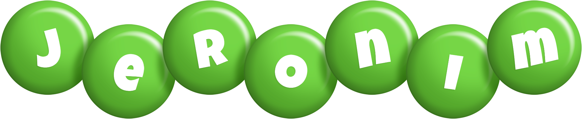 Jeronim candy-green logo