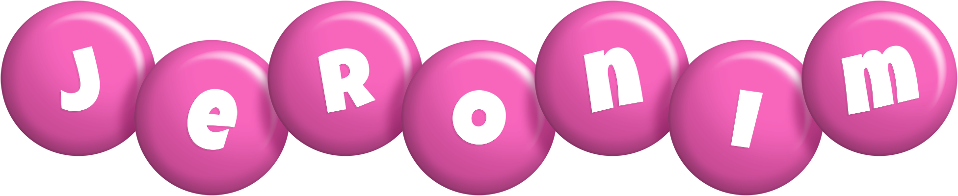 Jeronim candy-pink logo