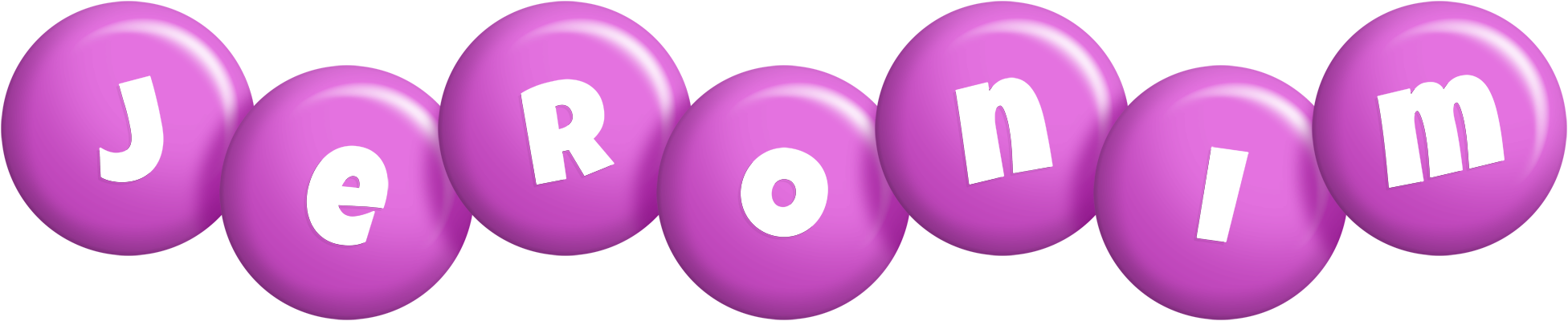 Jeronim candy-purple logo