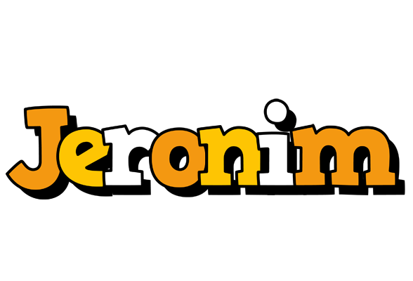 Jeronim cartoon logo