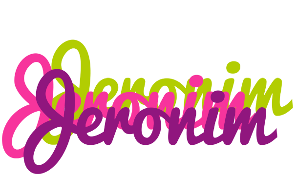 Jeronim flowers logo