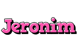 Jeronim girlish logo