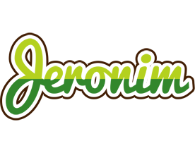 Jeronim golfing logo