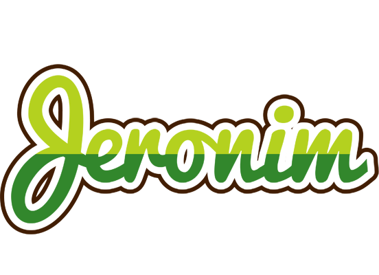 Jeronim golfing logo