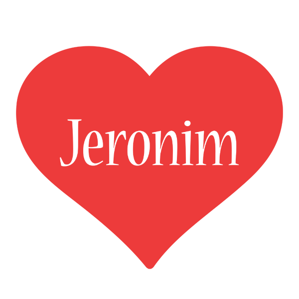 Jeronim love logo