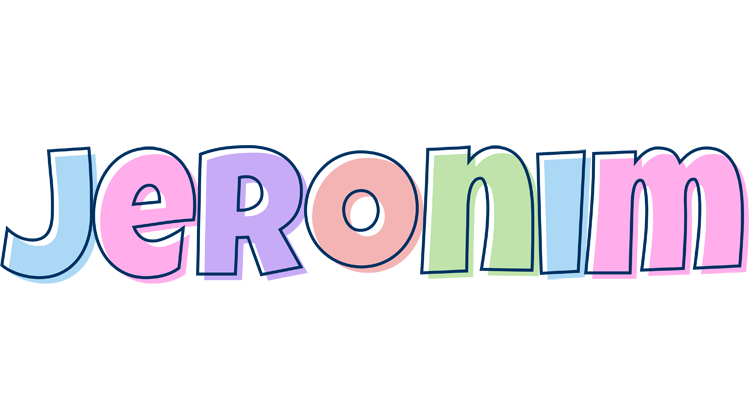 Jeronim pastel logo