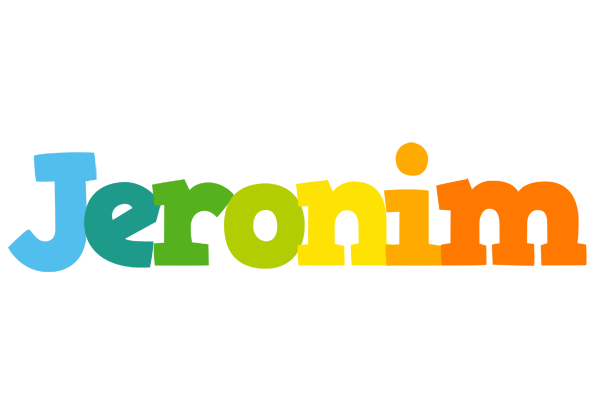 Jeronim rainbows logo