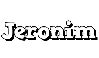 Jeronim snowing logo