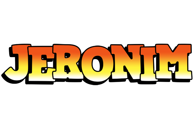Jeronim sunset logo