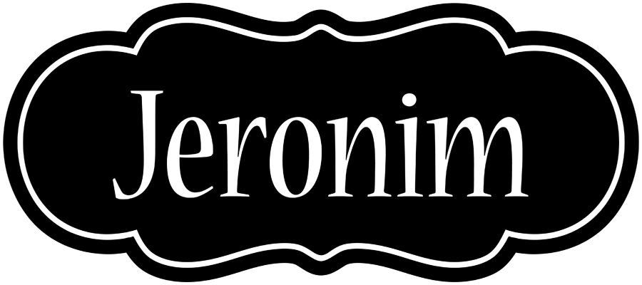 Jeronim welcome logo
