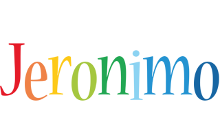 Jeronimo birthday logo