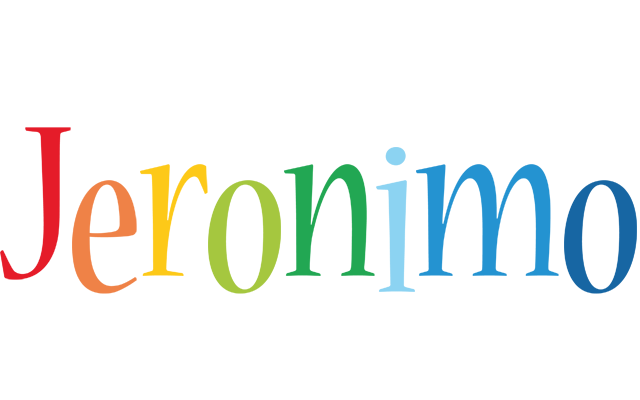 Jeronimo birthday logo