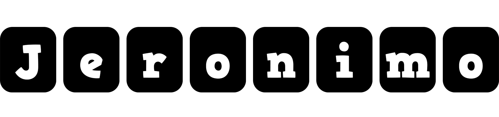 Jeronimo box logo