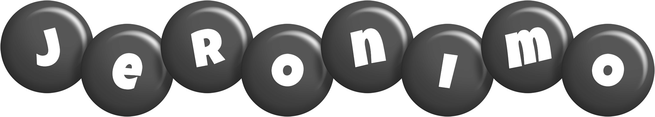 Jeronimo candy-black logo