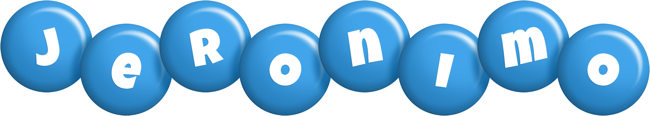 Jeronimo candy-blue logo
