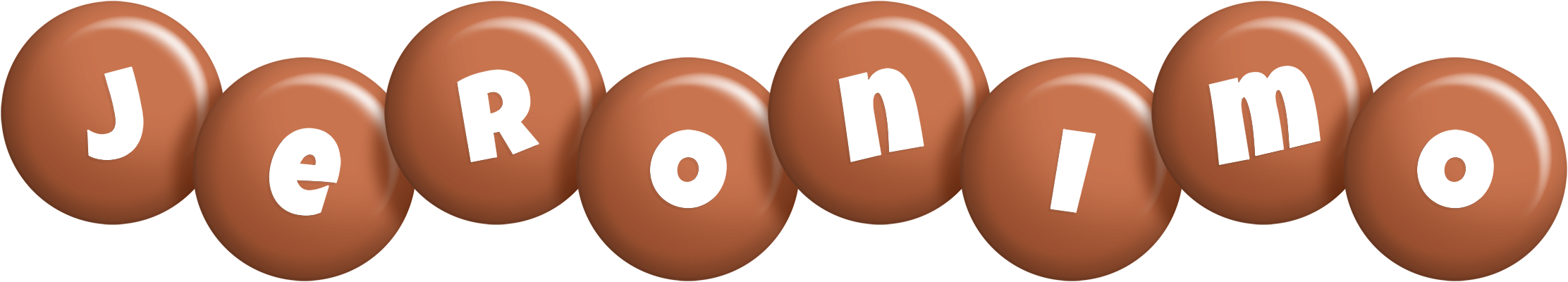 Jeronimo candy-brown logo