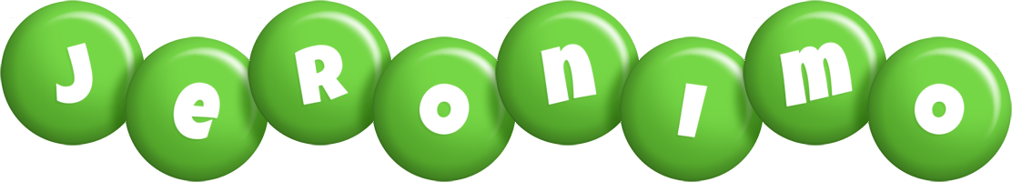 Jeronimo candy-green logo