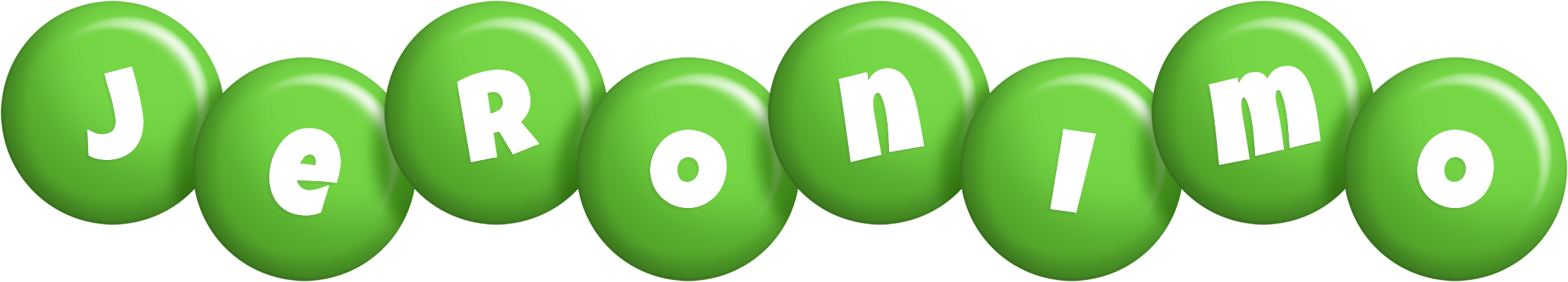Jeronimo candy-green logo