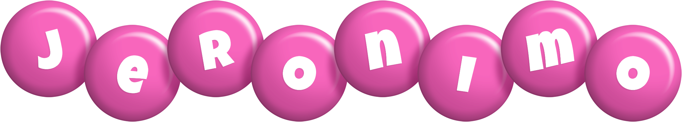 Jeronimo candy-pink logo
