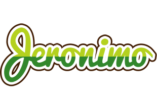 Jeronimo golfing logo