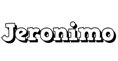 Jeronimo snowing logo