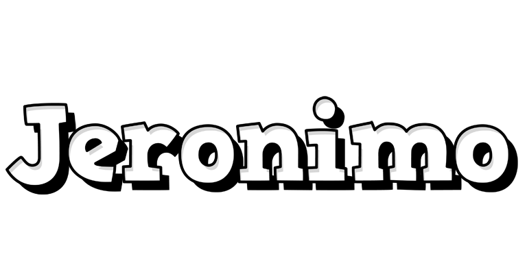 Jeronimo snowing logo
