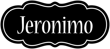 Jeronimo welcome logo