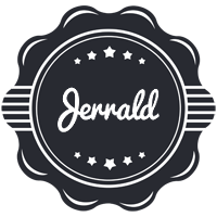 Jerrald badge logo